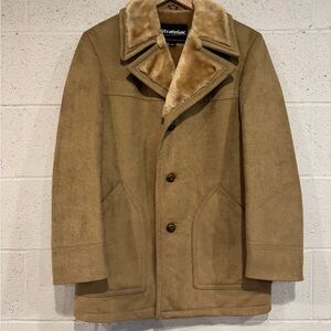 Vintage Stratojac fur lined coat | size 40